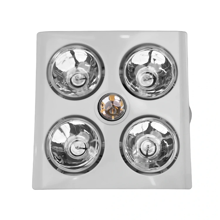 4개의 가열 램프가 있는 적외선 히터